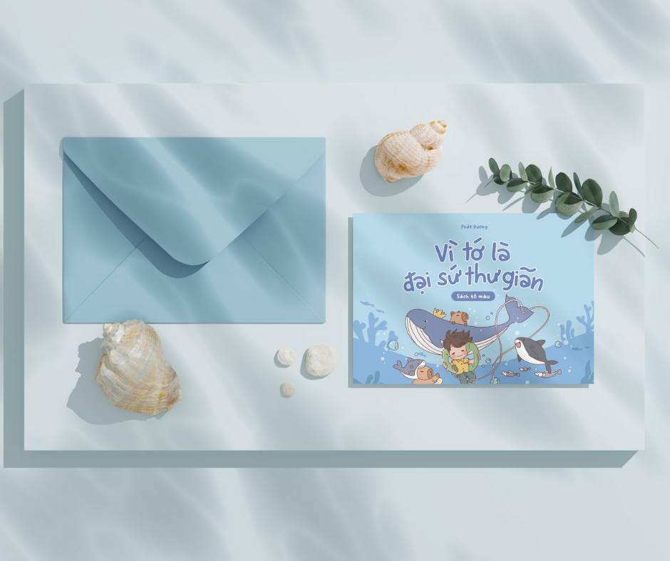  Sách Tô Màu - Vì Tớ Là Đại Sứ Thư Giãn 