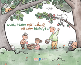 Sách - Vườn Thơm Mùi Nắng, Vẽ Sớm Bình Yên 