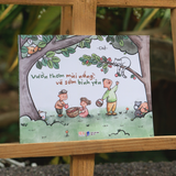  Sách - Vườn Thơm Mùi Nắng, Vẽ Sớm Bình Yên 