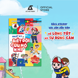  Sách Thiếu Nhi - Bộ 3 Cuốn Sách Sticker Bóc Dán 