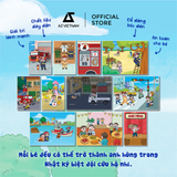  Sách Thiếu Nhi - Bộ 3 Cuốn Sách Sticker Bóc Dán 
