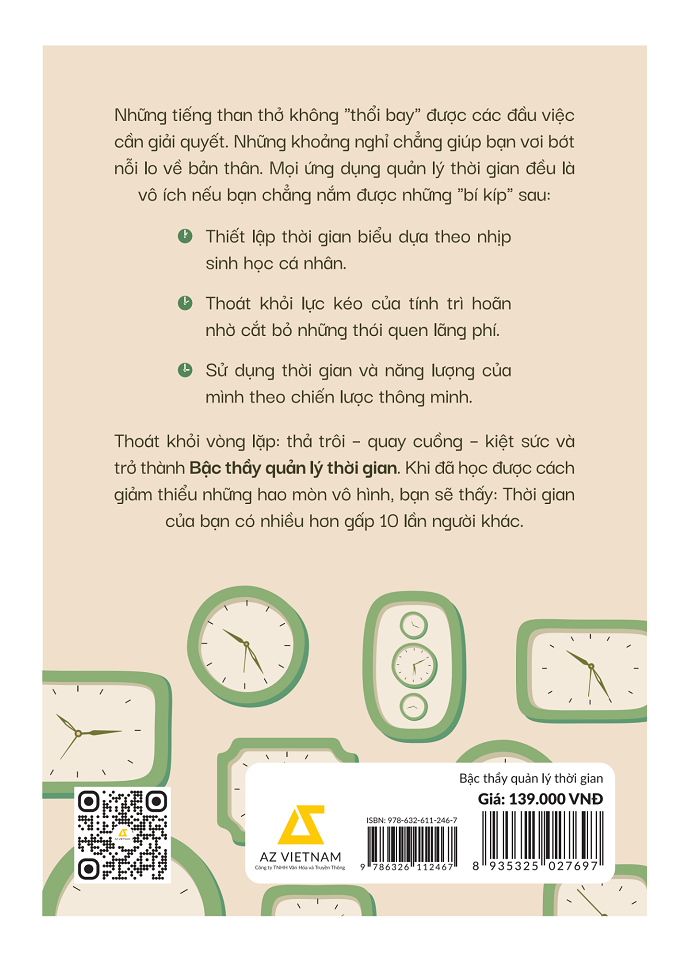  Sách - Bậc Thầy Quản Lý Thời Gian 