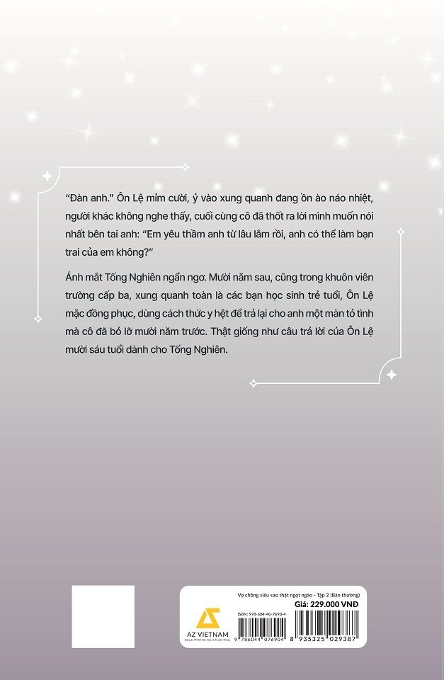  Sách - Vợ Chồng Siêu Sao Thật Ngọt Ngào (Tập 2) 