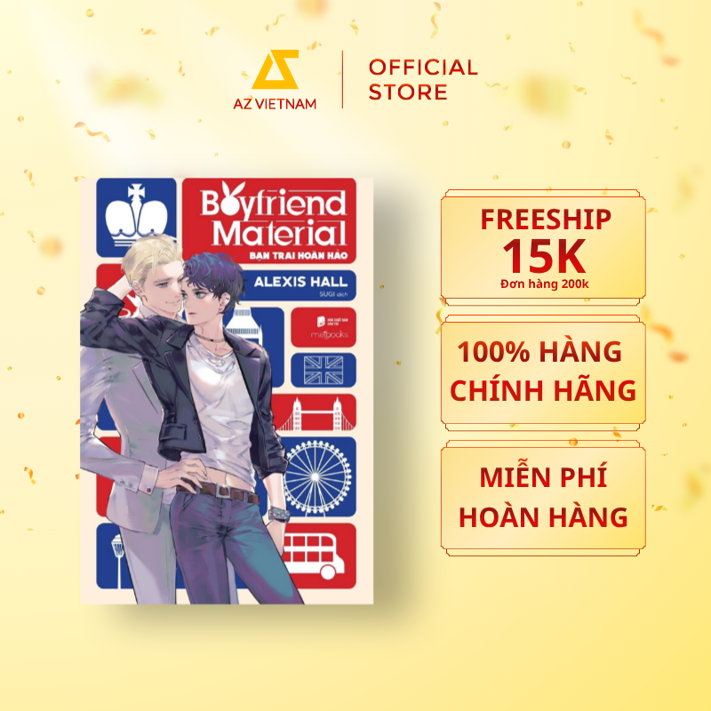  Sách - Boyfriend Material - Bạn Trai Hoàn Hảo 