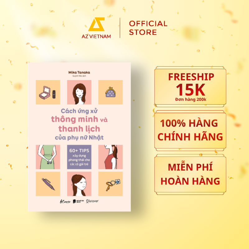  Sách - Cách Ứng Xử Thông Minh Và Thanh Lịch Của Phụ Nữ Nhật 