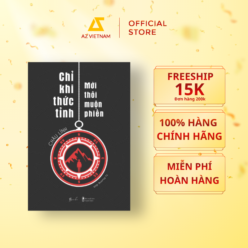  Sách - Chỉ Khi Thức Tỉnh Mới Thôi Muộn Phiền 