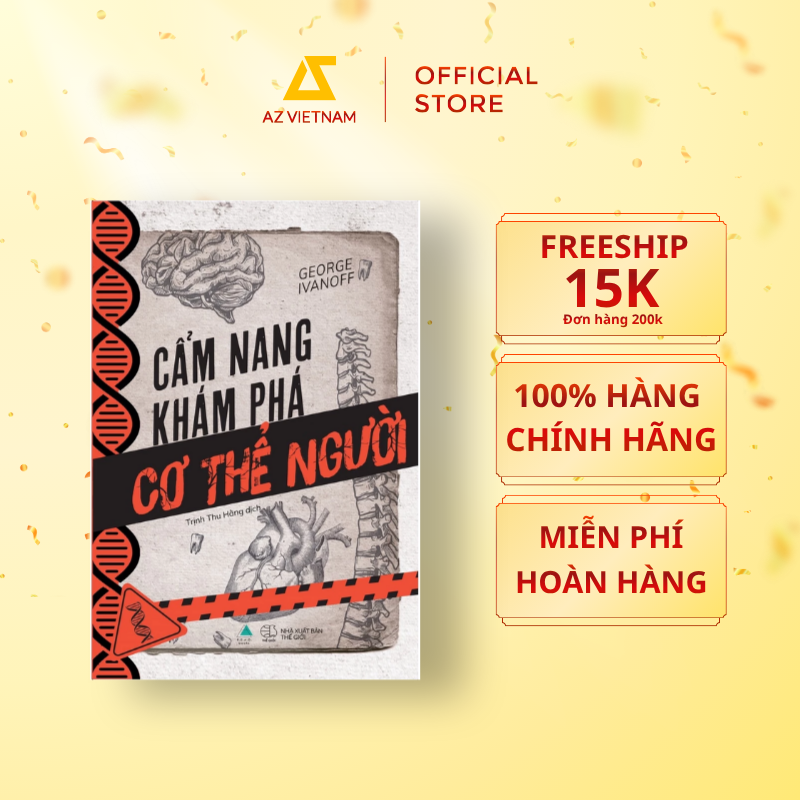  Sách - Cẩm Nang Khám Phá Cơ Thể Người (TB 2025) 