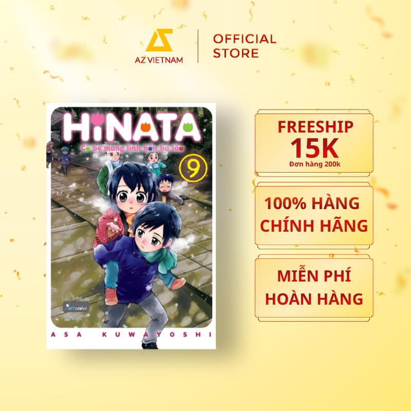  Sách - HINATA Cô Bé Mang Linh Hồn Bà Lão (Tập 9) 