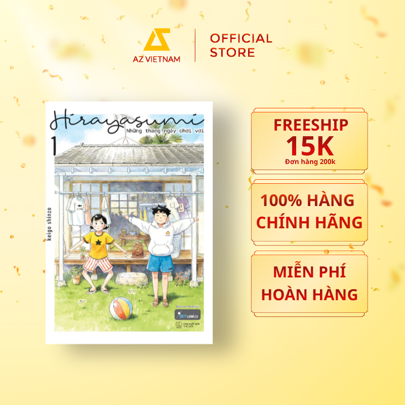  Sách - Hirayasumi - Những Tháng Ngày Chơi Vơi (Tập 1) 
