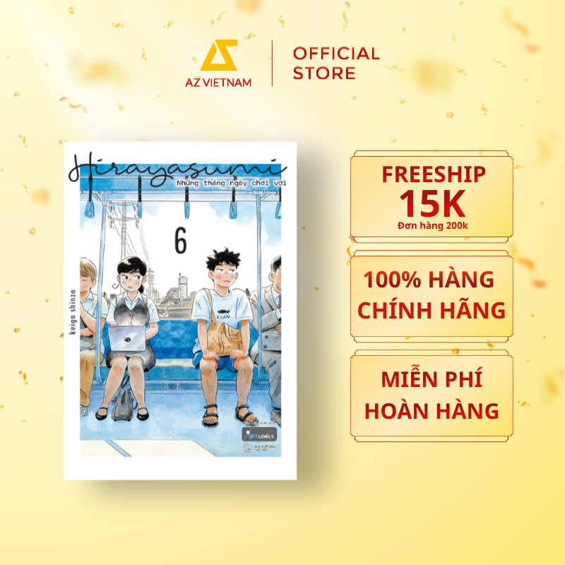  Sách - Hirayasumi - Những Tháng Ngày Chơi Vơi (Tập 6) 