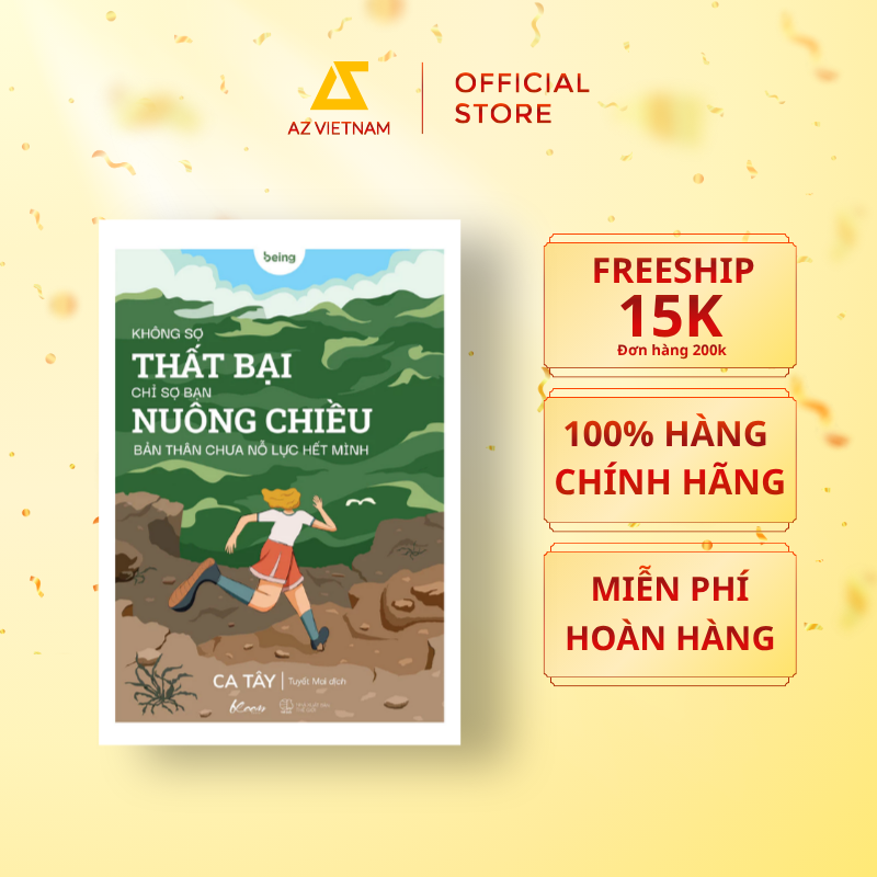  Sách - Không Sợ Thất Bại, Chỉ Sợ Bạn Nuông Chiều Bản Thân Chưa Nỗ Lực Hết Mình 