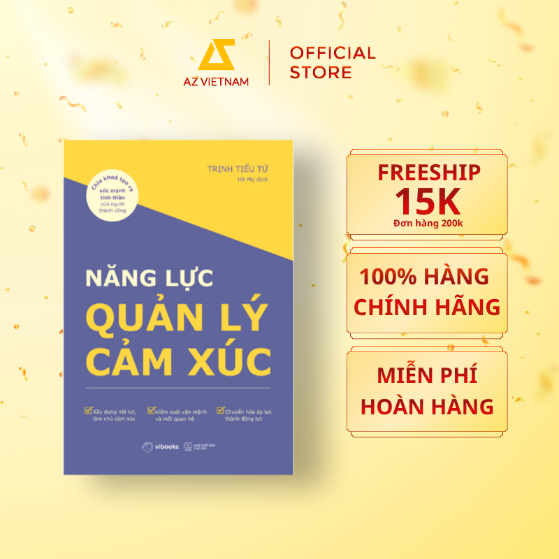  Sách - Năng Lực Quản Lý Cảm Xúc 