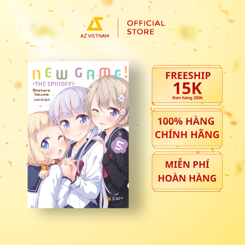  Sách - New Game (Tập 5) 