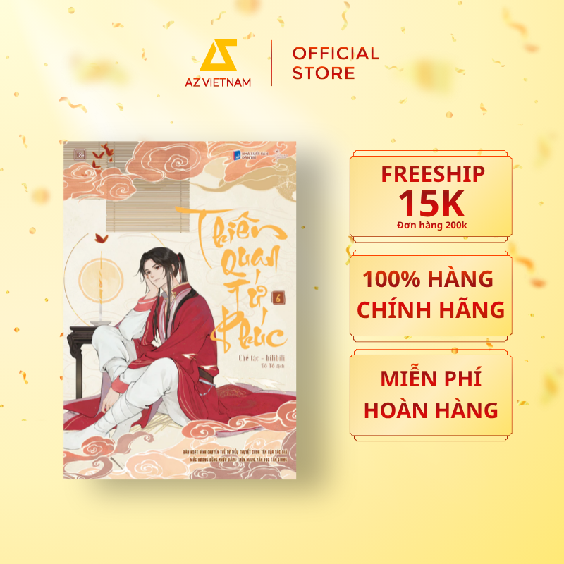  Sách - Thiên Quan Tứ Phúc (Tập 6) 