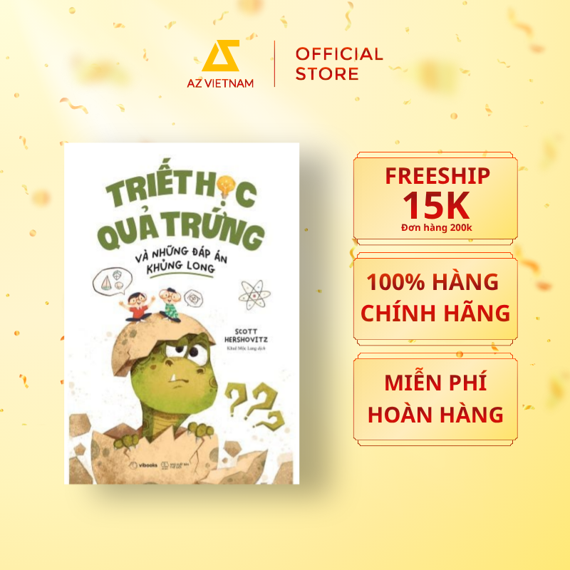  Sách - Triết Học Quả Trứng Và Những Đáp Án Khủng Long 