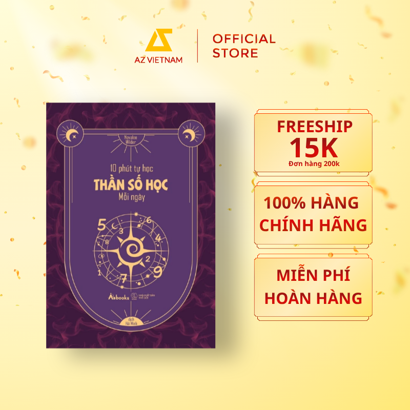  Sách - 10 Phút Tự Học Thần Số Học Mỗi Ngày 