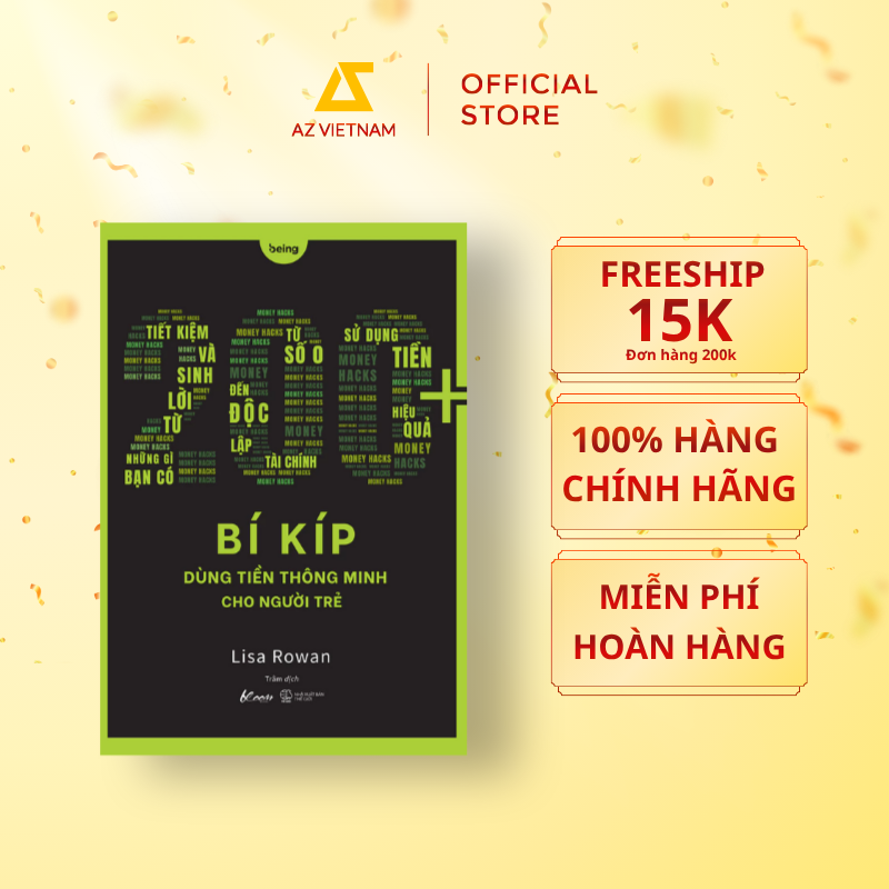  Sách - 200+ Bí Kíp Dùng Tiền Thông Minh Cho Người Trẻ 