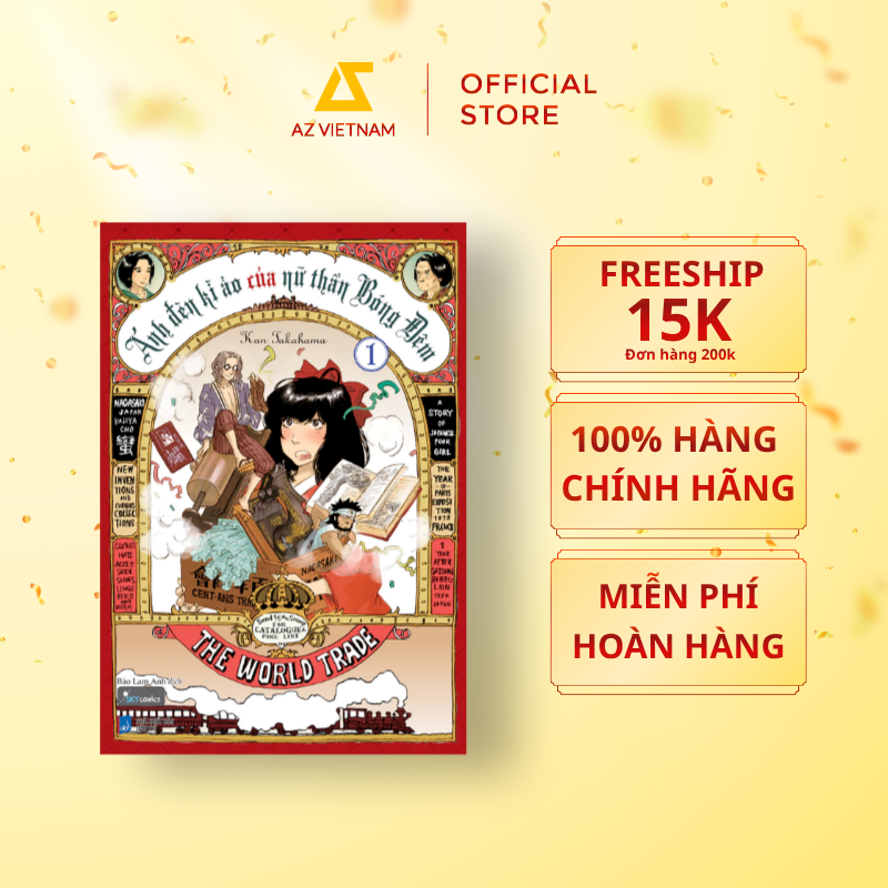  Sách - Ánh Đèn Kì Ảo Của Nữ Thần Bóng Đêm (Tập 1) 