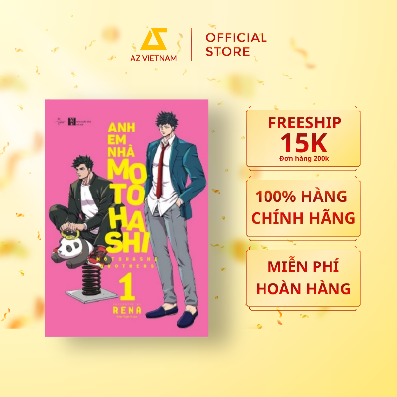  Sách - Anh Em Nhà Motohashi (Tập 1) 