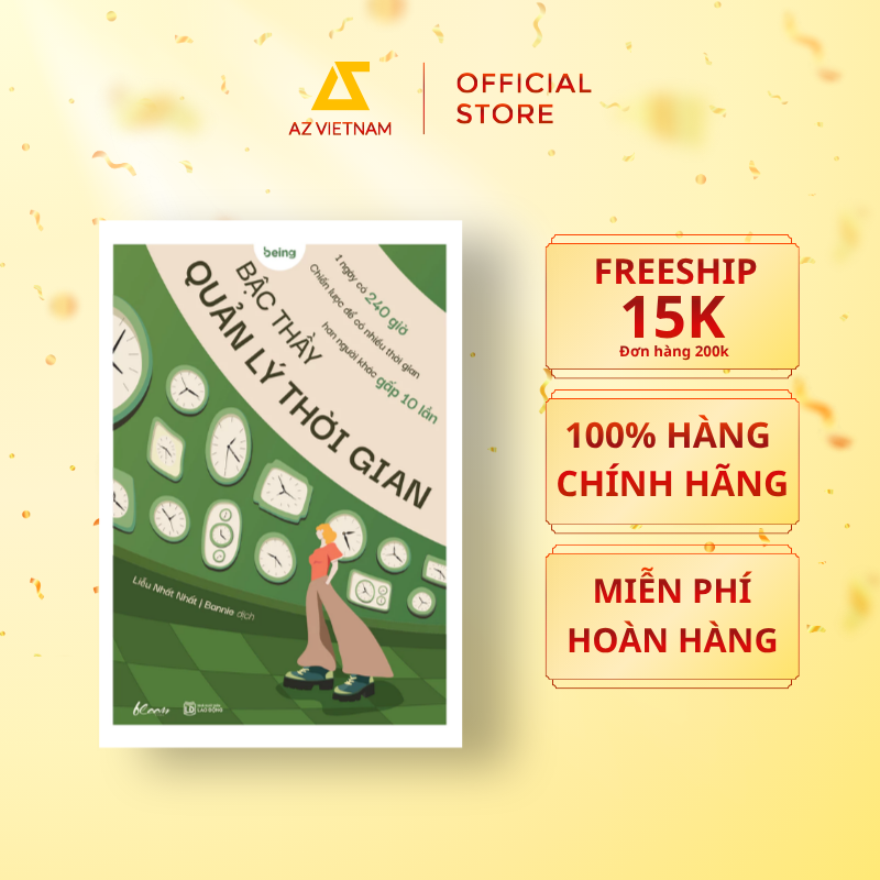  Sách - Bậc Thầy Quản Lý Thời Gian 