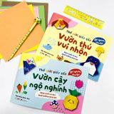 Sách Thiếu Nhi - Combo 2 Cuốn: Thế Giới Giấy Gấp (Vườn Cây Ngộ Nghĩnh + Vườn Thú Vui Nhộn) 