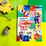  Sách Thiếu Nhi - Nhật Ký Biệt Đội Cứu Hộ Nhí 