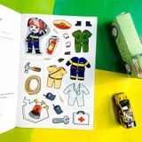  Sách Thiếu Nhi - Bộ 3 Cuốn Sách Sticker Bóc Dán 