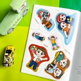  Sách Thiếu Nhi - Bộ 3 Cuốn Sách Sticker Bóc Dán 