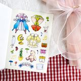  Sách Thiếu Nhi - Bộ 3 Cuốn Sách Sticker Bóc Dán 