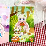  Sách Thiếu Nhi - Bộ 3 Cuốn Sách Sticker Bóc Dán 