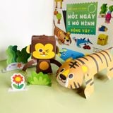  Sách mô hình sáng tạo cho bé - Combo 3 cuốn mỗi ngày một mô hình - Giúp bé phát triển tư duy 