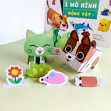  Sách mô hình sáng tạo cho bé - Combo 3 cuốn mỗi ngày một mô hình - Giúp bé phát triển tư duy 