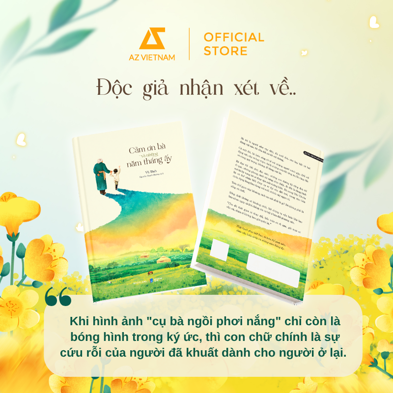  Sách - Cảm Ơn Bà Và Những Năm Tháng Ấy 