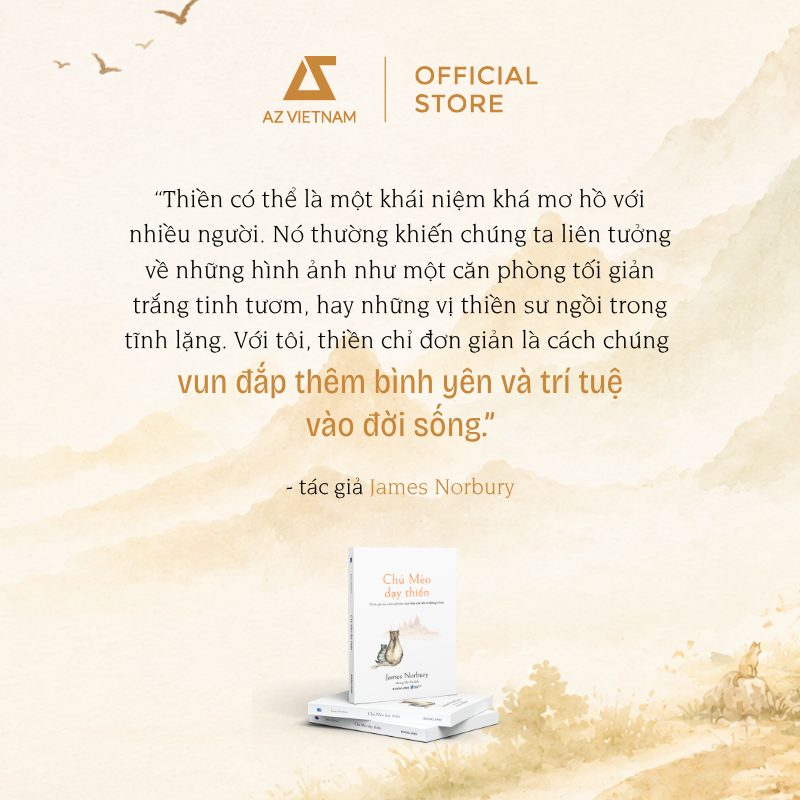  Sách - Chú Mèo Dạy Thiền 