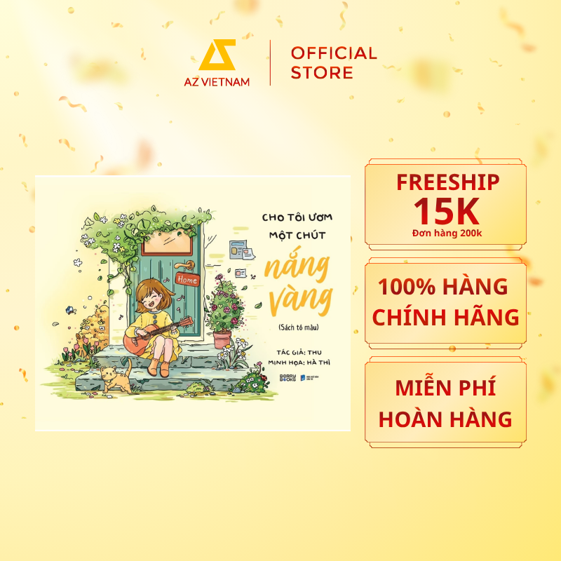  Sách - Cho Tôi Ươm Một Chút Nắng Vàng 