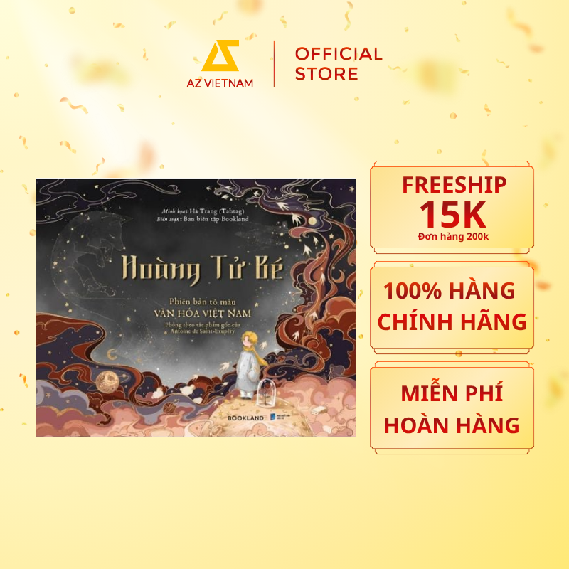  Sách - Hoàng Tử Bé - Phiên Bản TÔ MÀU Văn Hóa Việt Nam 