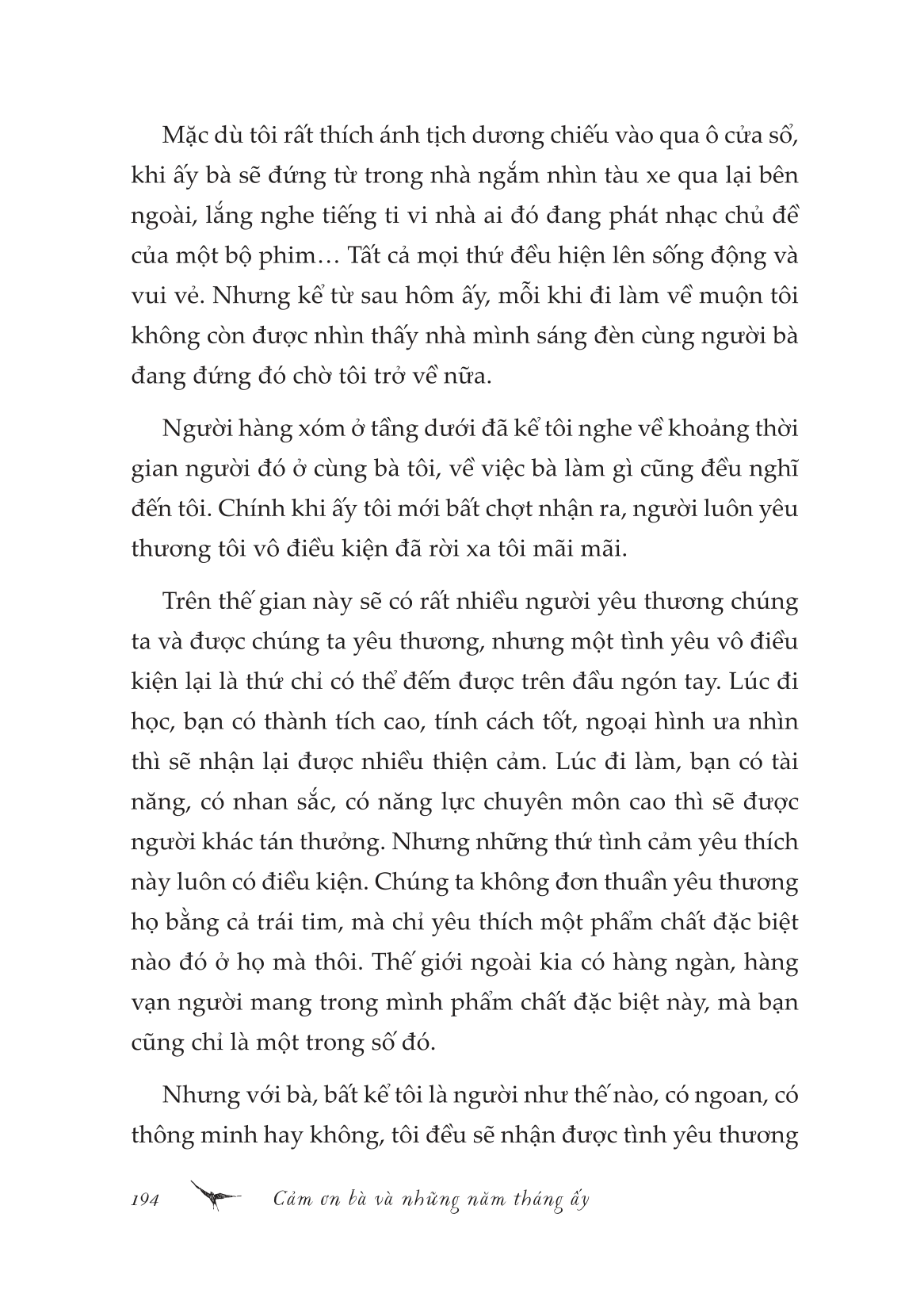  Sách - Cảm Ơn Bà Và Những Năm Tháng Ấy 
