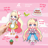  Sách Thiếu Nhi - Bộ 3 Cuốn Sách Sticker Bóc Dán 