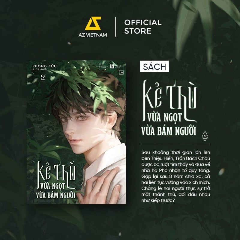  Sách - Kẻ Thù Vừa Ngọt Vừa Bám Người (Tập 2) 