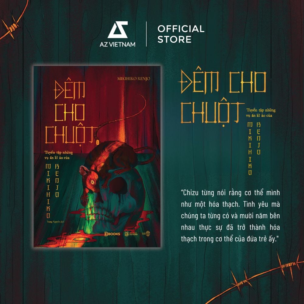  Sách - Đêm Cho Chuột (Tập 1) 