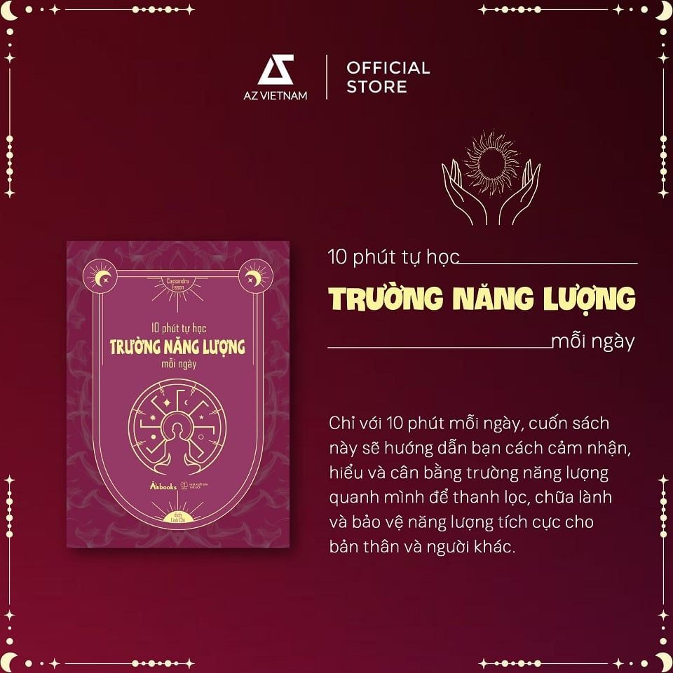  Sách - 10 Phút Tự Học Trường Năng Lượng Mỗi Ngày 