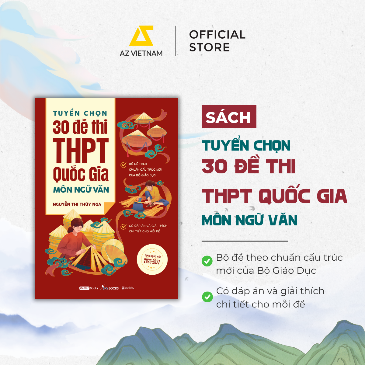  Sách - Tuyển Chọn 30 Đề Thi THPT Quốc Gia Môn Ngữ Văn 