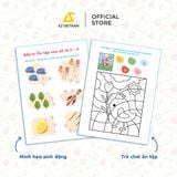  Sách luyện viết tập tô - Bộ 4 quyển tập tô chữ cho bé mẫu giáo 