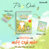  Sách - Qua Lăng Kính Của Một Chú Mèo (Tô Màu Mùa Hè Rực Rỡ) 
