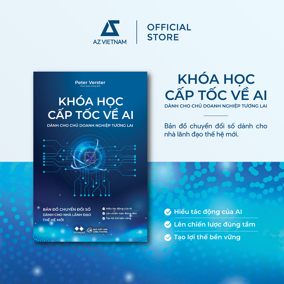  Sách - Khóa Học Cấp Tốc Về AI Dành Cho Chủ Doanh Nghiệp Tương Lai 