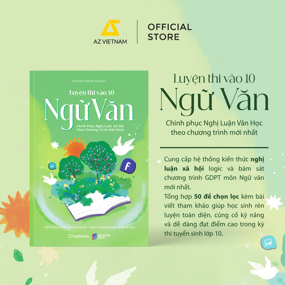  Sách - Luyện Thi Vào 10 Ngữ Văn - Chinh Phục Nghị Luận Xã Hội Theo Chương Trình Mới Nhất 