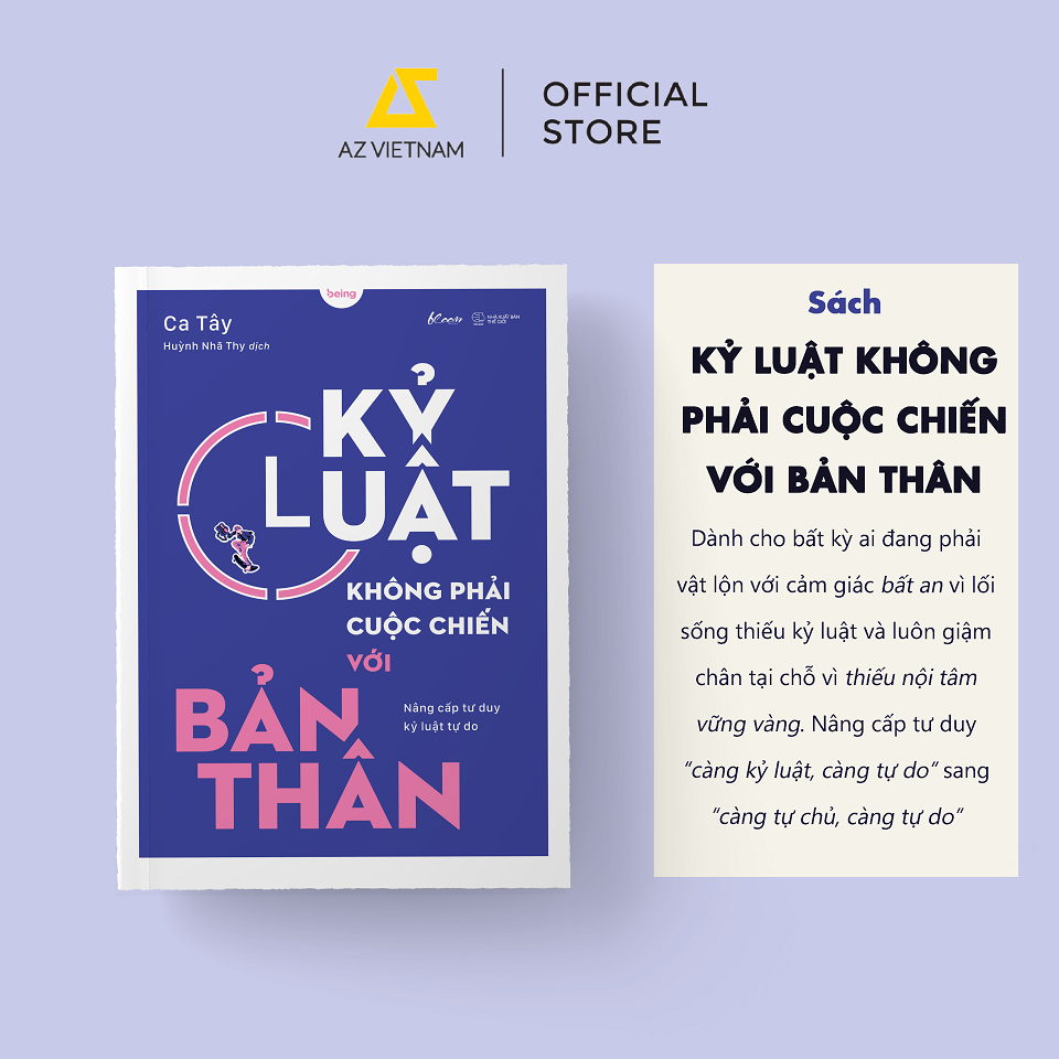  Sách - Kỷ Luật Không Phải Cuộc Chiến Với Bản Thân 