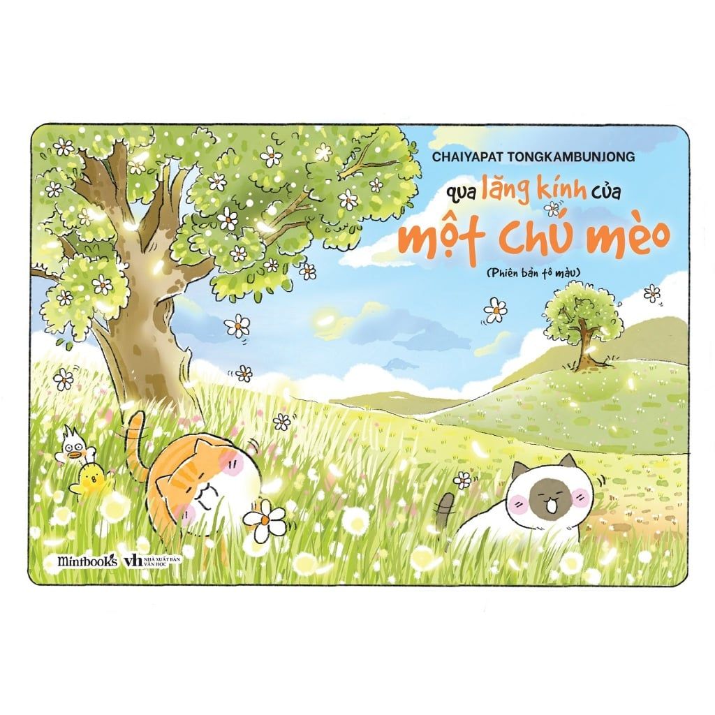  Sách Tô Màu - Qua Lăng Kính Của Một Chú Mèo 