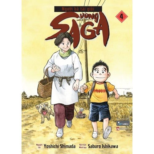  Sách - Người Bà Tài Giỏi Vùng Saga – Tập 4 