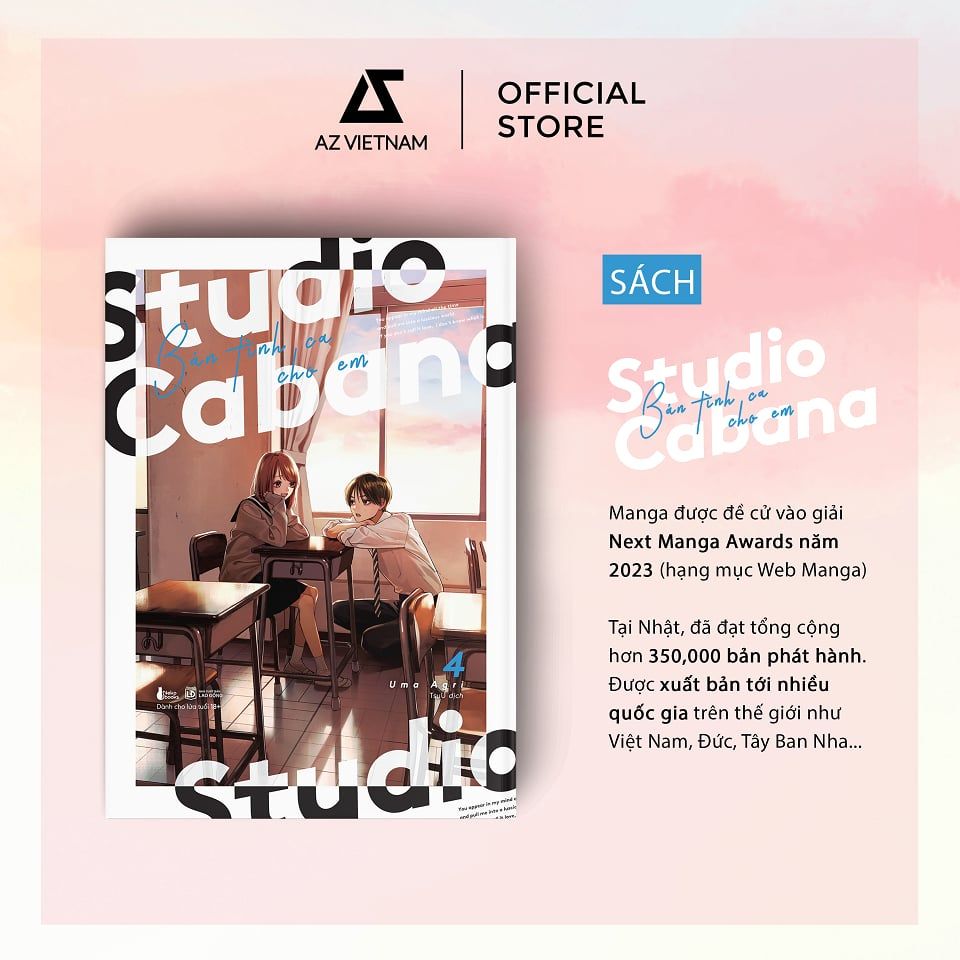  Sách - Studio Cabana - Bản Tình Ca Cho Em (Tập 4) 